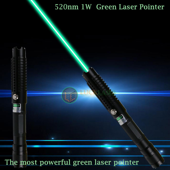 高出力 草グリーン レーザーポインター 520nm 1W 超高出力レーザー